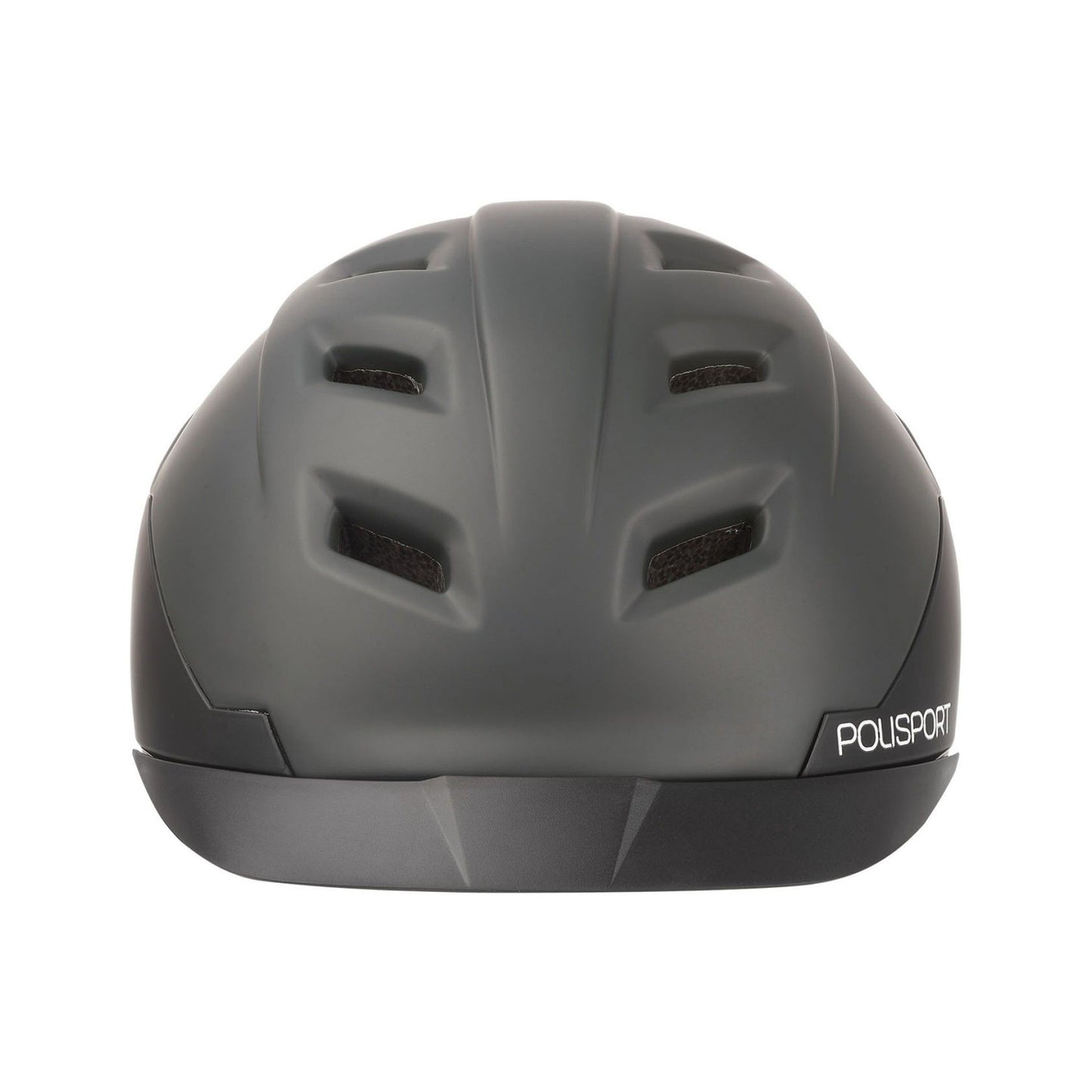 Polisport E-City Adult Urban Cycling Helmet - Black/Grey