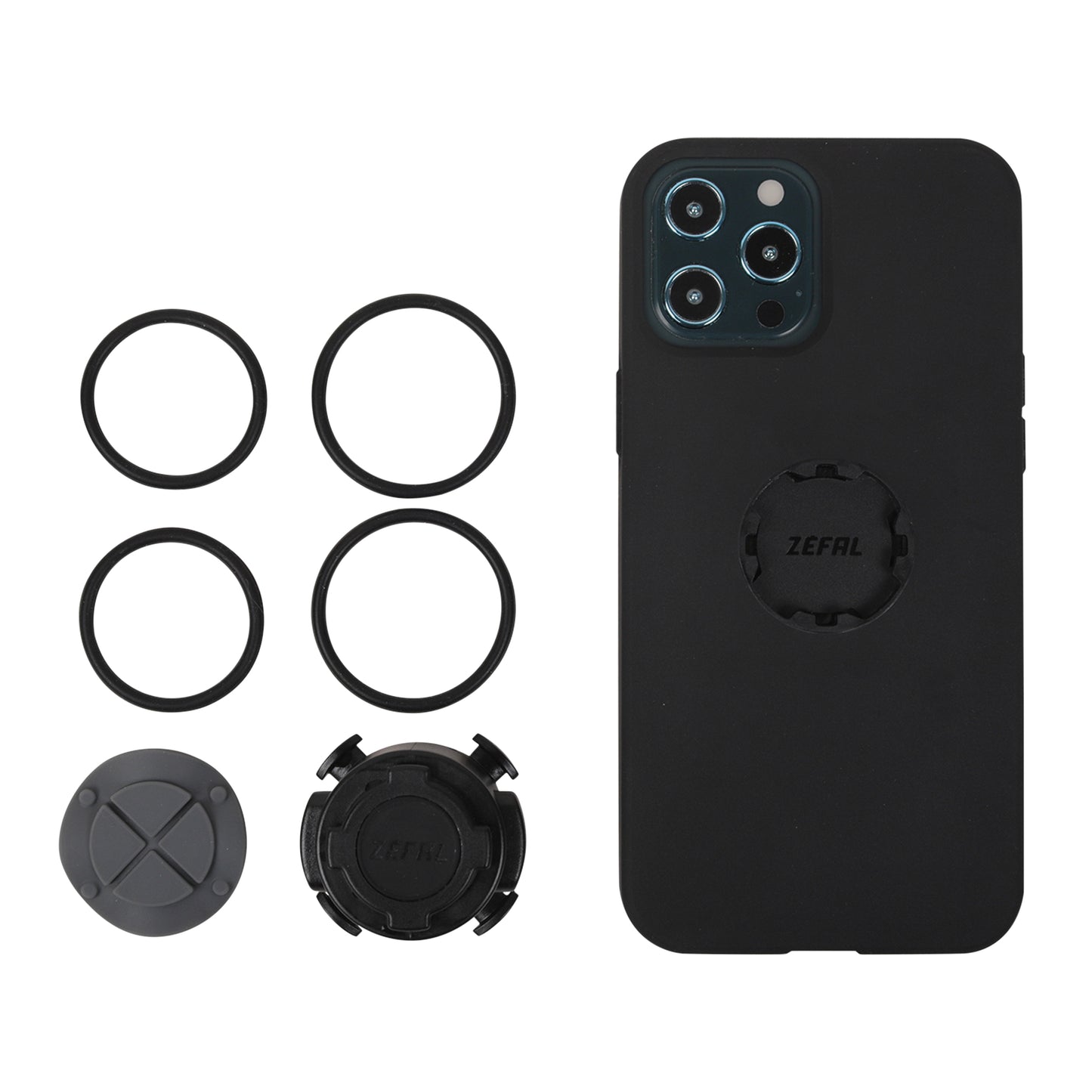 Zéfal Z Console Lite Smartphone/Phone Holder with Waterproof Protection for iPhone 12 Pro Max 6.7" with Rotating Mount