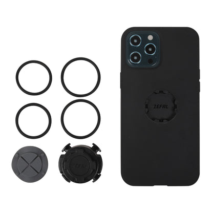 Zéfal Z Console Lite Smartphone/Phone Holder with Waterproof Protection for iPhone 12 Pro Max 6.7" with Rotating Mount