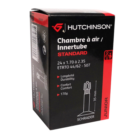 Bike inner tube 24 x 1.70-2.35 Hutchinson standard valve 40mm
