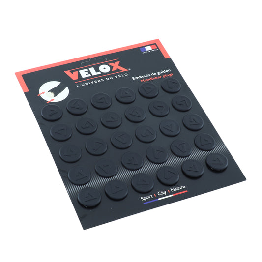 Bouchons cintre route VELOX noir carte 30