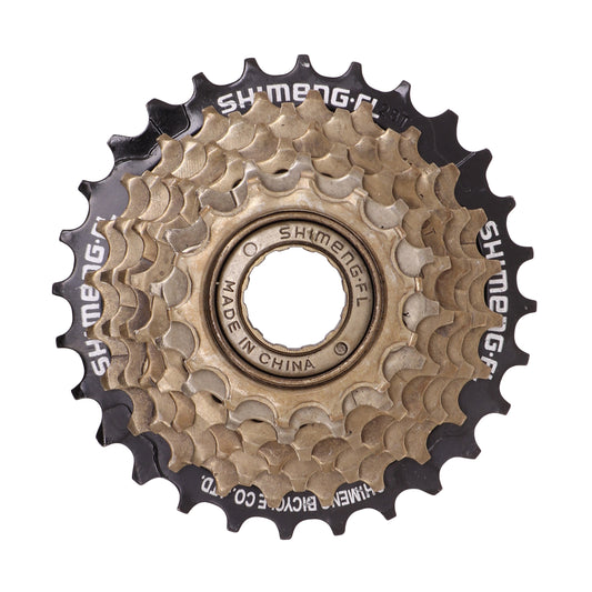 Roue libre 7V Newton Shimeng 14-28 bronze-noir indexée