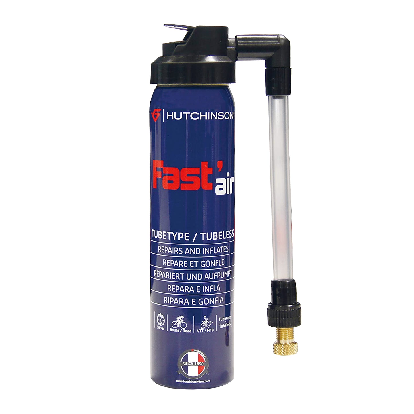 Bombe anti-crevaison Hutchinson Fast'Air 75 ml