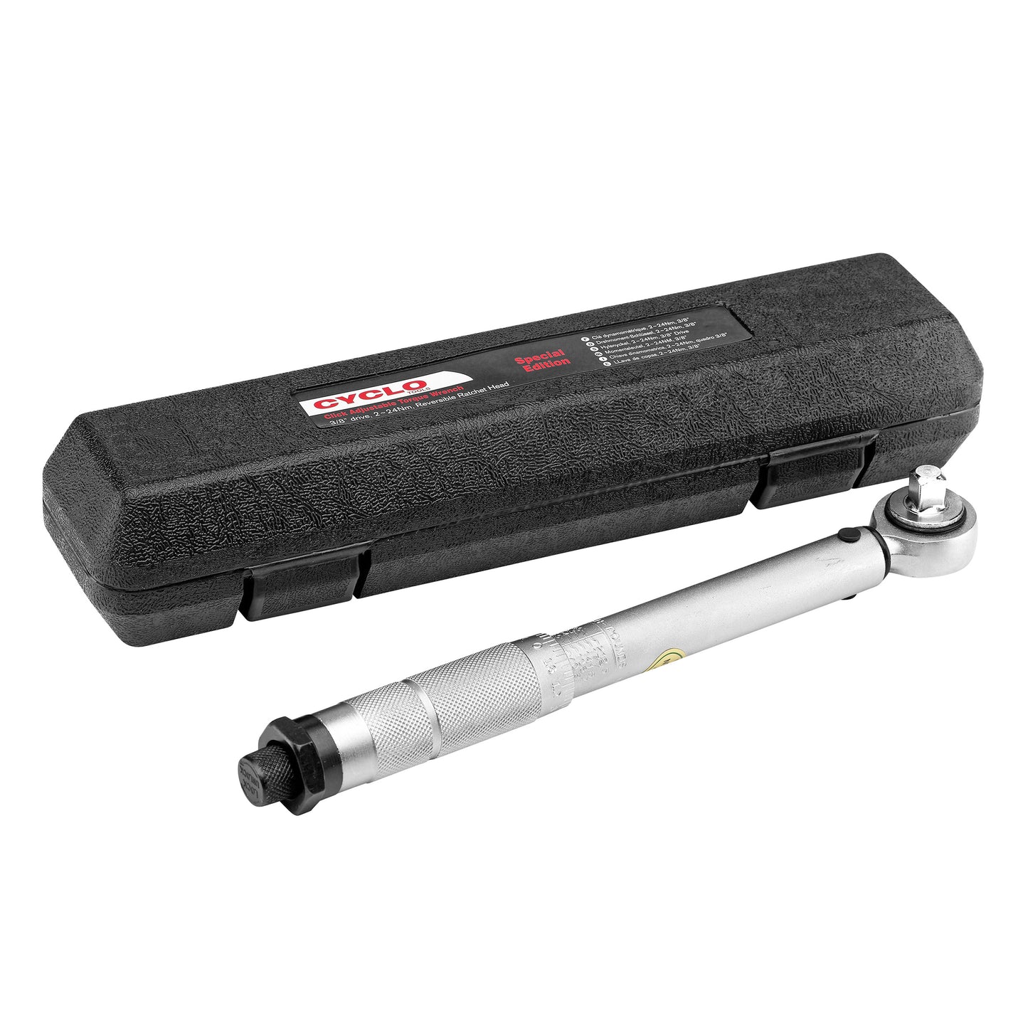 Weldtite 69-piece tool kit with torque wrench