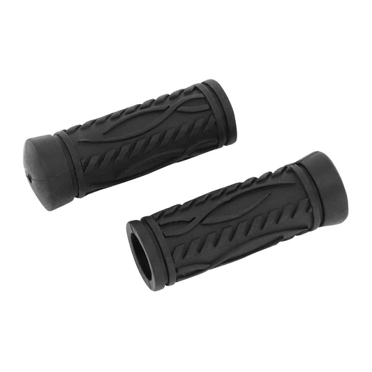 Poignées City VTT Newton rubber noir 90mm