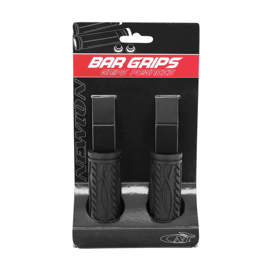 Poignées City VTT Newton rubber noir 90mm