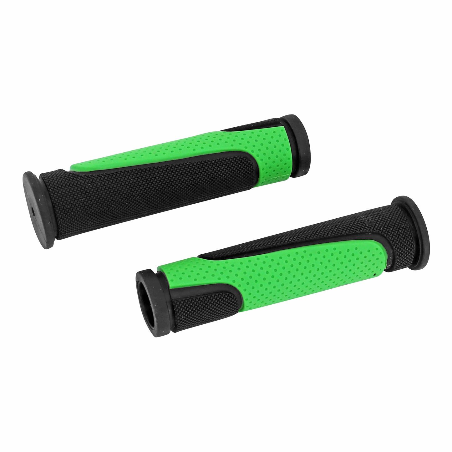 Poignées VTT Newton rubber noir vert 125mm