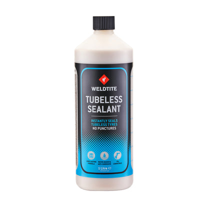 Complete Weldtite wood tubeless POS display (4x 1l tubeless sealant / 8x 240ml tubeless sealant / 12x 2 tubeless valve kits / 7x MTB tubeless rim tape / 4x road tubeless rim tape)
