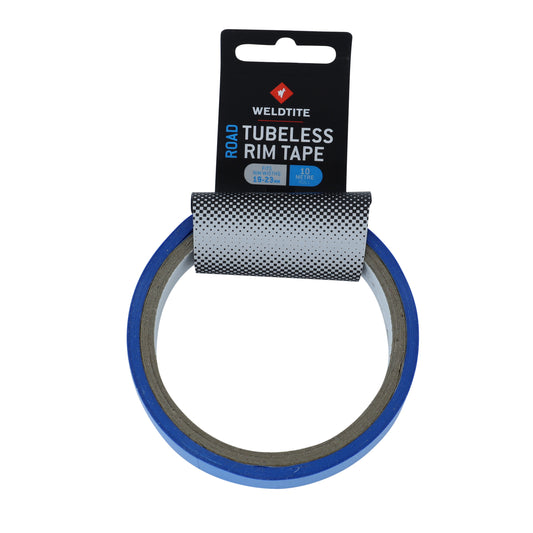 Fond de jante atelier adhésif Weldtite conversion route/gravel tubetype en tubeless 19/23mm