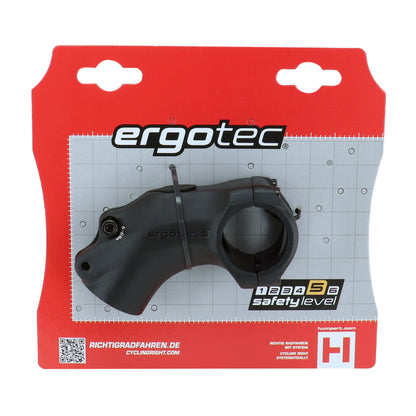 Ergotec High Charisma black urban MTB stem 45° 31.8 L50