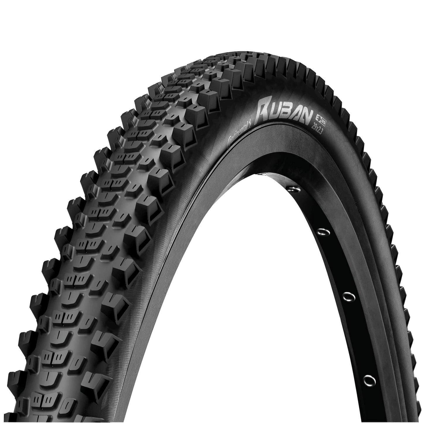 Pneu VTT 27.5 X 2.30 Continental Ruban Noir TR (58-584) (650B) Compatible VAE