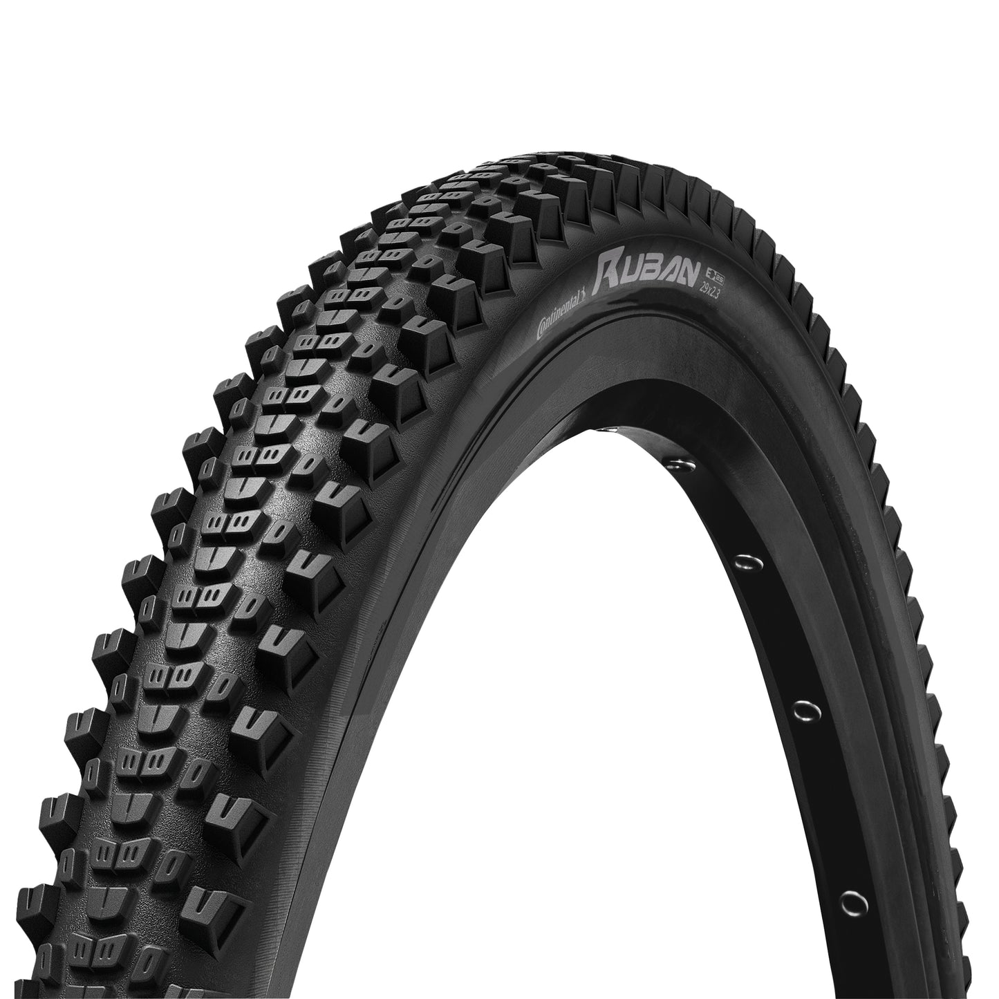 Continental Ruban Shield Wall Black Tubeless Ready TS 29 x 2.30" Mountain Bike Tire (58-622) E-Bike Compatible