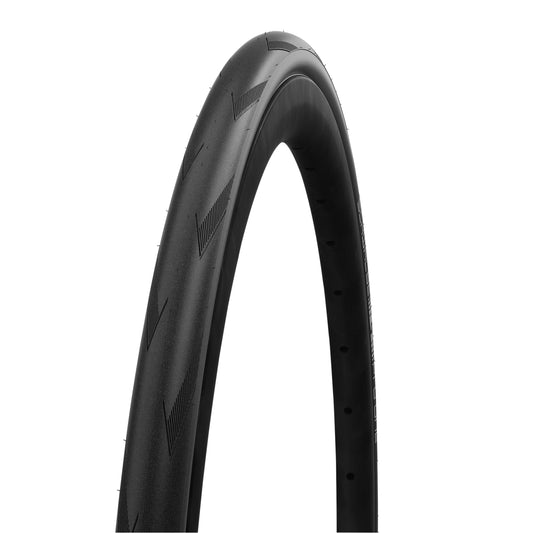 Pneu Route 700 X 28 Schwalbe Pro One Noir Tubeless Ready TS (28-622) Renfort V-Guard Addix - Technologie sans crochet pour Giant - Zipp