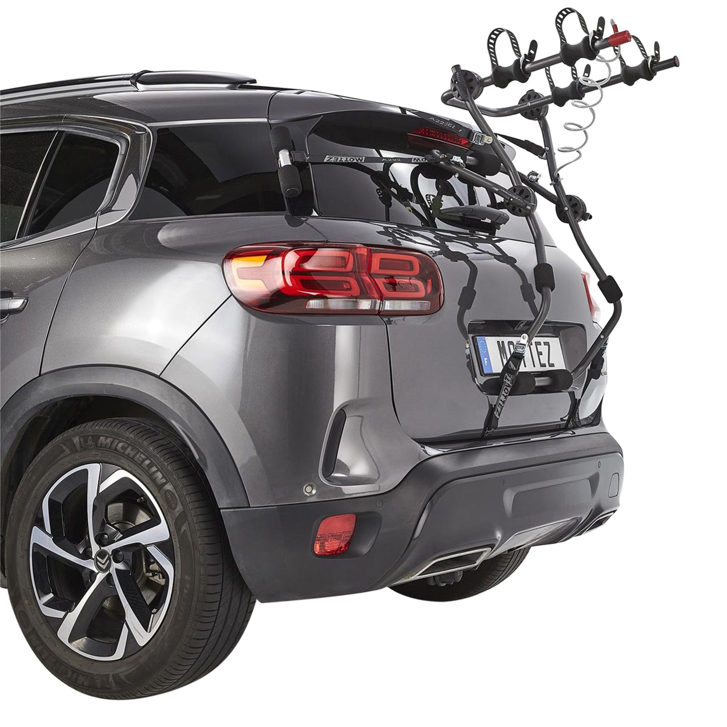 Mottez Shiva 2 VAE Trunk Bike Rack with Anti-Theft Device