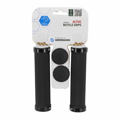 City Herrmans Diamond Lock Grips black 130mm double clamp