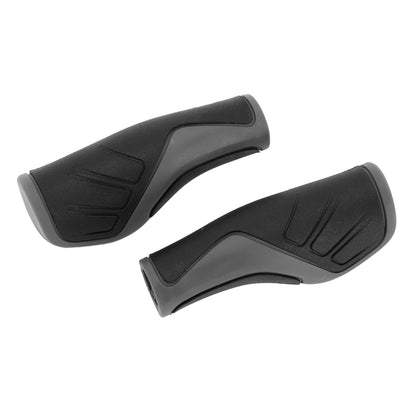 Poignées City Herrmans Oxy Ergo bi-densité noir gris 120mm