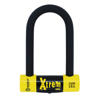 Antivol vélo U Auvray xtrem 80 x 150 mm diam 16 mm sans support niveau sécurité 10-10 - homologué SRA
