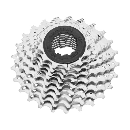 9-speed cassette. Microshift 12-25 for Shimano-Sram road silver (sold individually) (12-13-14-15-17-19-21-23-25)