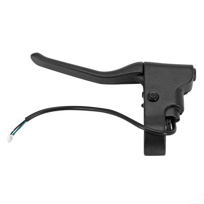 Levier de frein trottinette noir avec interrupteur stop
