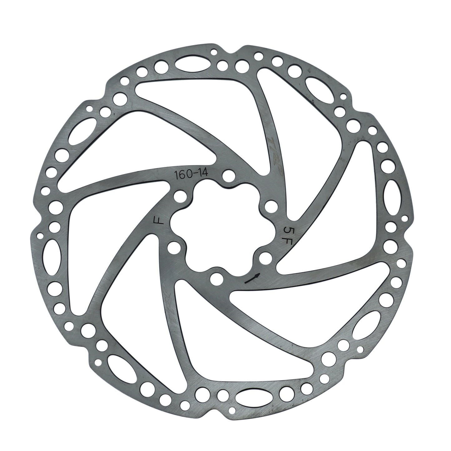 Disque de frein VTT 6 trous Brakco brake 160mm argent PCP