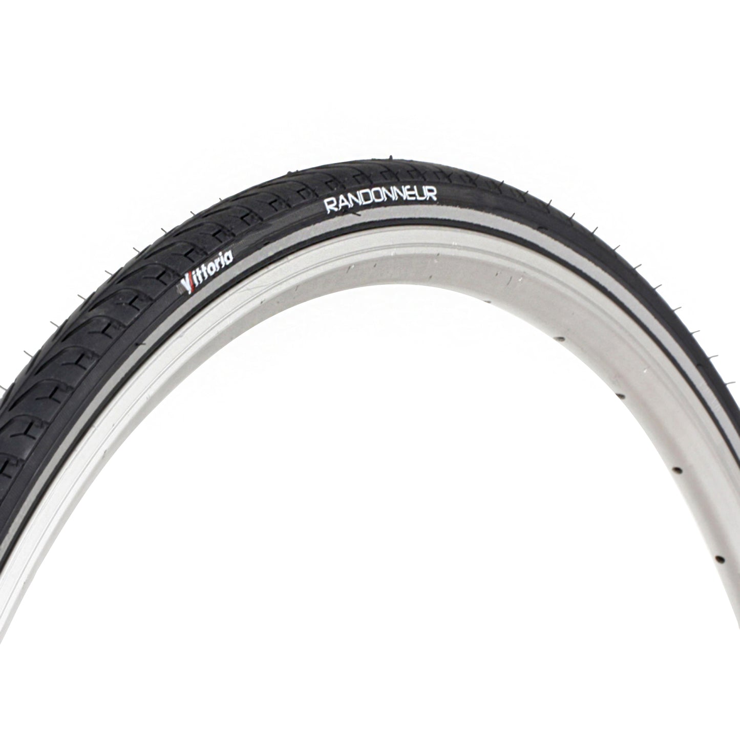 Pneu VTC Urbain 700 X 32 Vittoria Randonneur Noir TR (32-622) flanc Reflex
