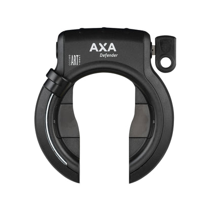 Antivol vélo fer à cheval Axa defender noir sans fixation - compatible plug - sécurité niveau 12-15