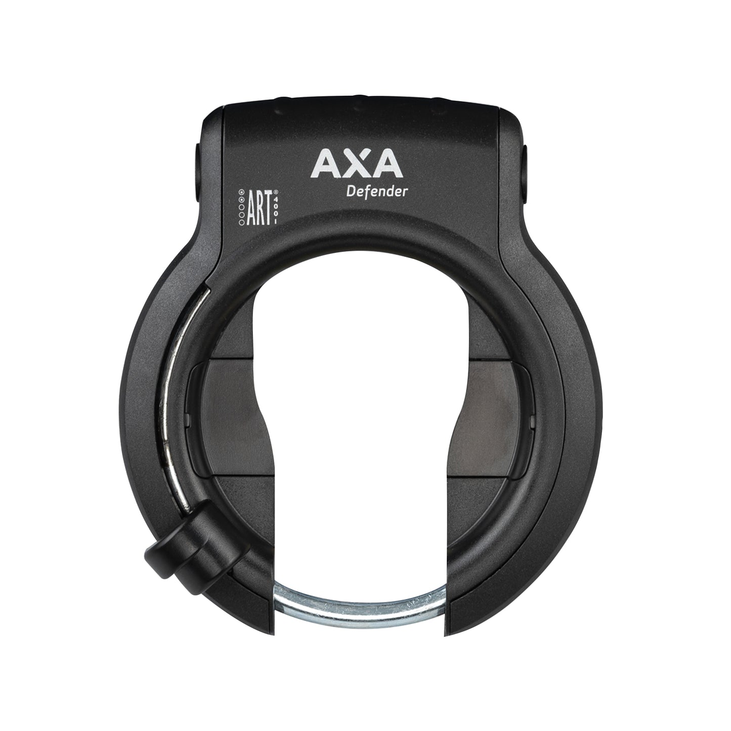 Antivol vélo fer à cheval Axa defender noir sans fixation - compatible plug - sécurité niveau 12-15