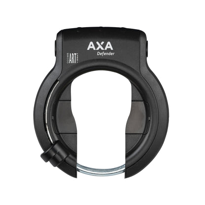 Antivol vélo fer à cheval Axa defender noir sans fixation - compatible plug - sécurité niveau 12-15