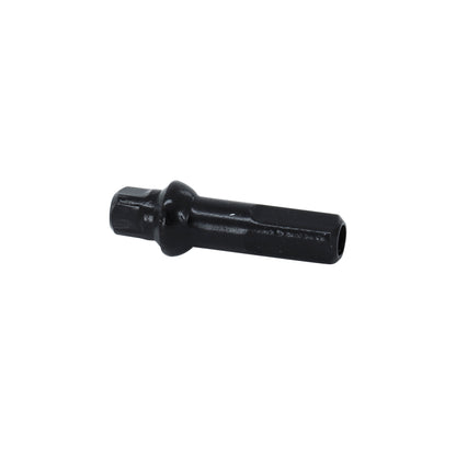 Spoke nipple PCP aluminum black double head 18 mm (unit)