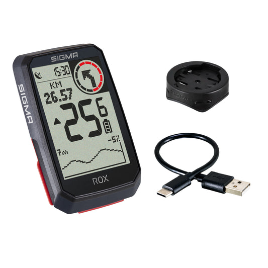 Compteur Sigma rox4.0 Gps noir altimètre