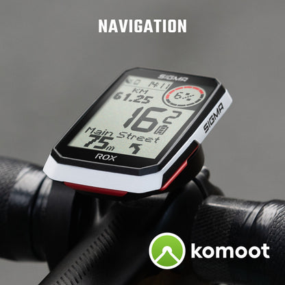 Compteur Sigma rox4.0 Gps noir altimètre