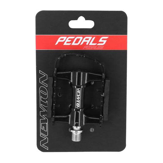 Premium Newton MTB pedal black aluminum black aluminum cage 9/16