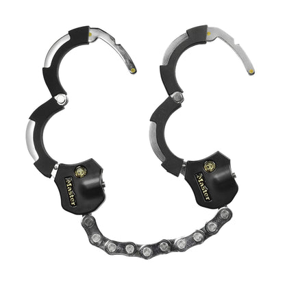 Bike - scooter handcuff lock Masterlock street cuff L55 cm - supplied with 4 keys - security level 9 - fub 1 star approved