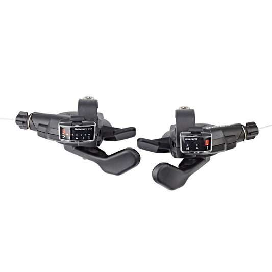 Manette VTT SRAM Trigger X3 3x7V paire