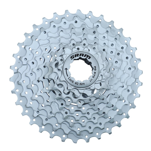 Cassette 9v. Sram pg970 11-34 compatible Shimano (11,13,15,17,20,23,26,30,34)
