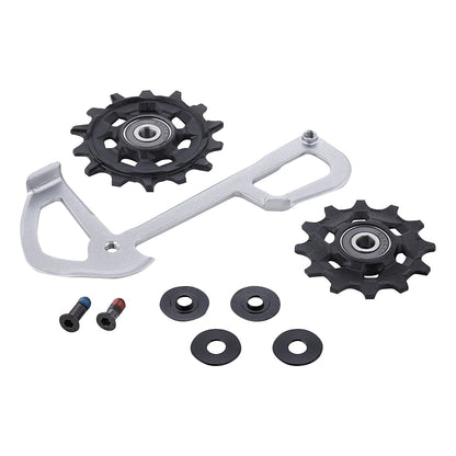 Sram GX Eagle 12-speed derailleur pulley set (2) with derailleur cage back plate