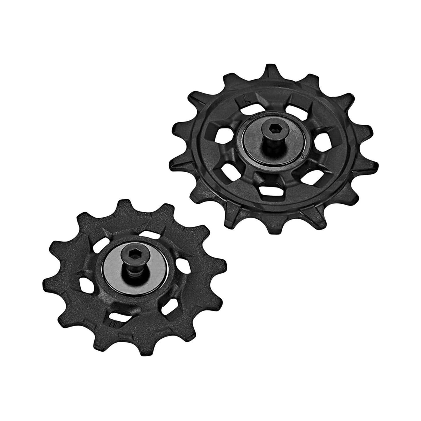 Sram GX Eagle 12-speed derailleur pulley set (2) with derailleur cage back plate