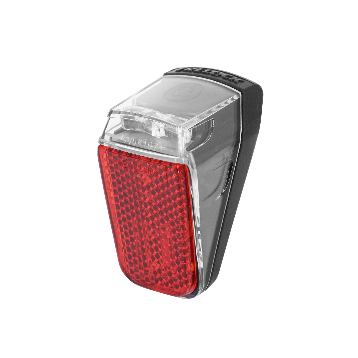 Eclairage vélo à dynamo arrière sur garde boue Trelock ls631 visible 500m compatible vae - e-bike 6-12v