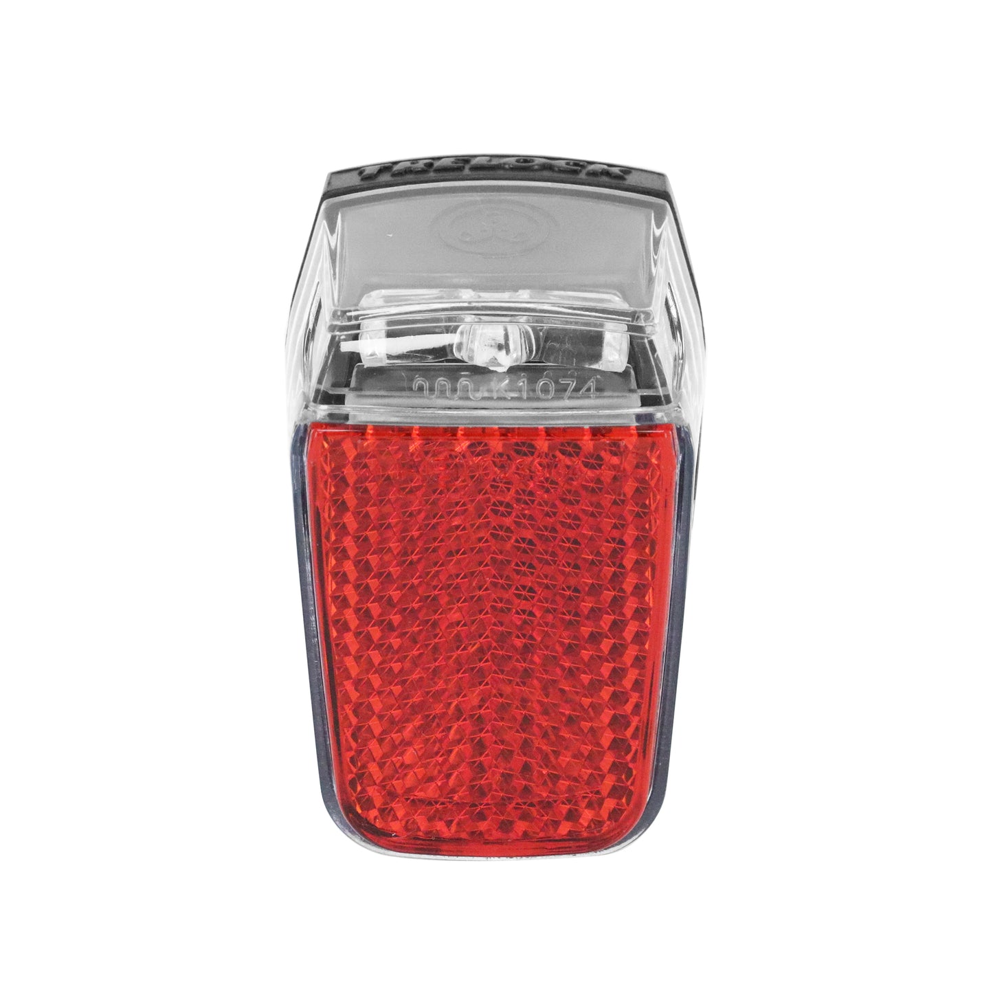 Eclairage vélo à dynamo arrière sur garde boue Trelock ls631 visible 500m compatible vae - e-bike 6-12v