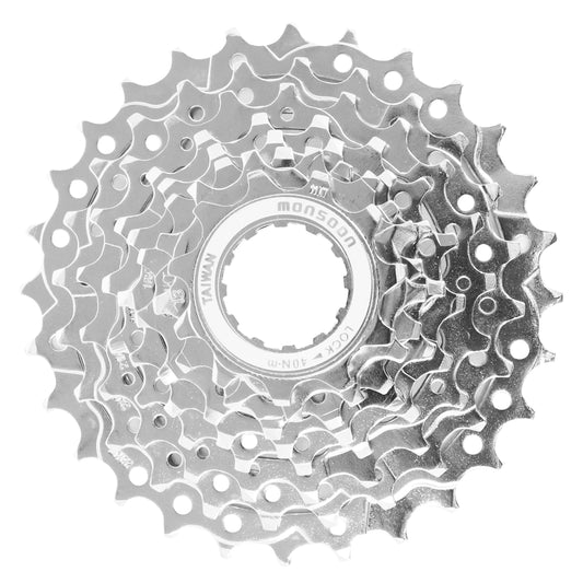 8-speed cassette. PCP 11-28 for Shimano-Sram MTB silver (sold individually) (11-12-14-16-18-21-24-28)