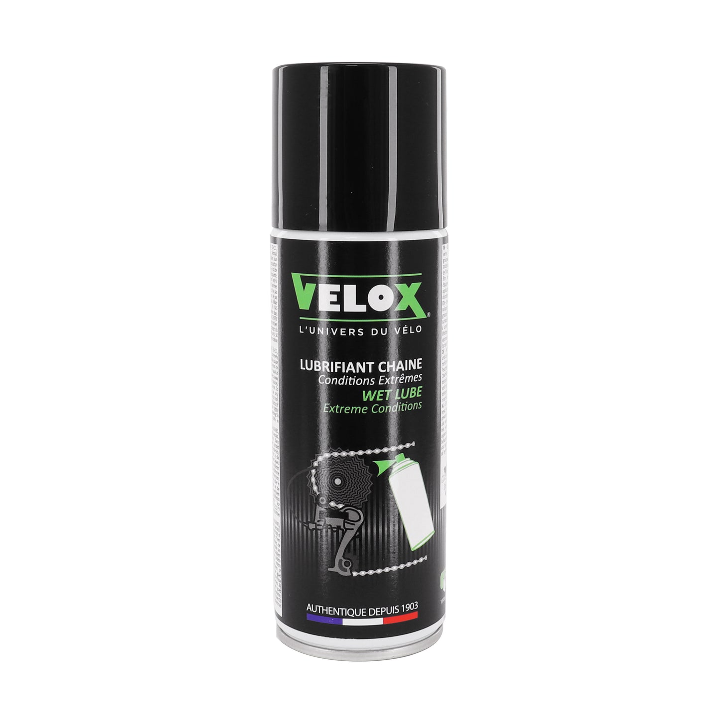 Lubrifiant vélo chaîne Velox wet lube (200ml)