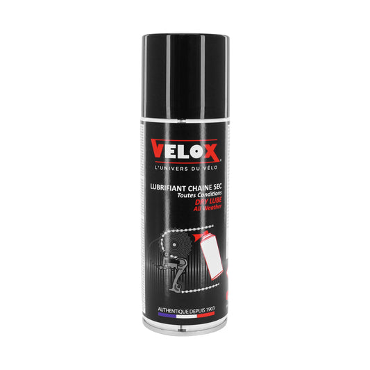Velox Dry Lube Chain Lubricant for Dry Conditions (200ml Aerosol)