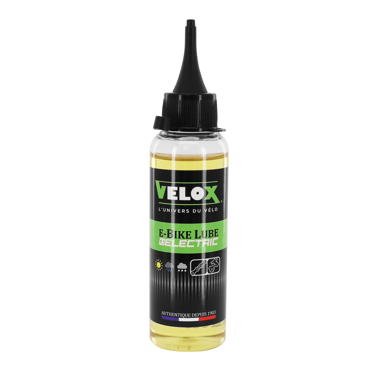 Lubrifiant vélo chaîne Velox e/bike / VAE (huile) (100ml)