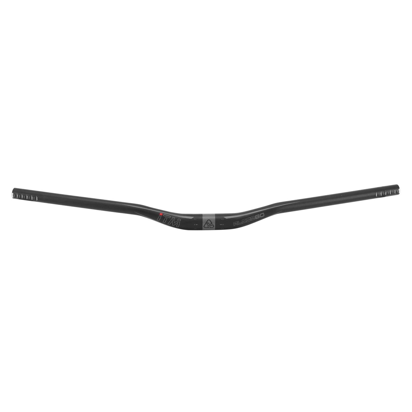 ITM Alcor matte black mountain bike half-rise handlebar 31.8mm L760mm