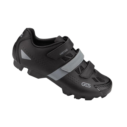 Chaussures VTT Ges vantage2 noir / gris fixation 3 velcros compatible SPD