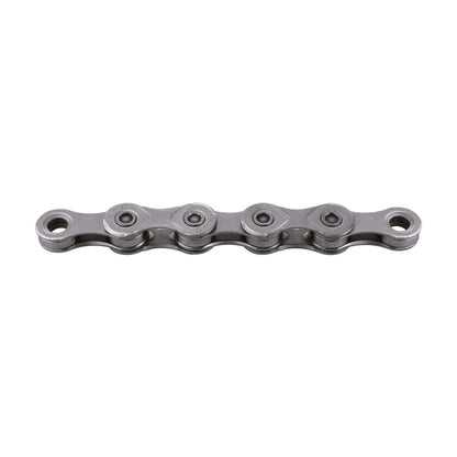 Chaîne vélo 10v. Route-VTT Kmc x10 grise 114 maillons compatible Shimano et Sram