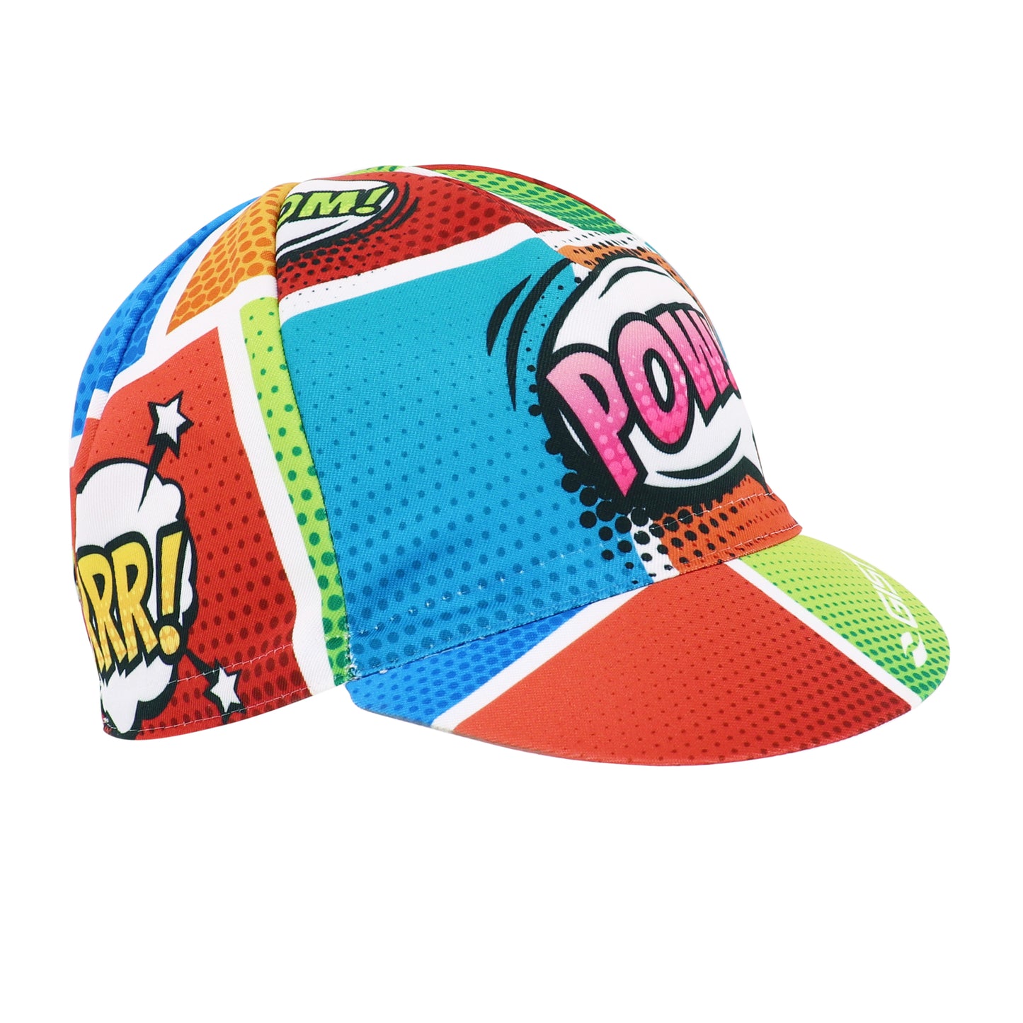 Casquette vélo déco bang multicolor Gist
