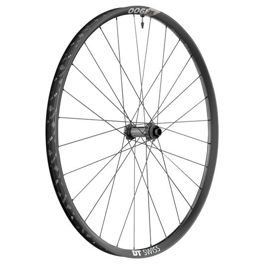 27.5" DT Swiss M1900 Boost Disc MTB Wheel Centerlock Tubeless Ready Front Black Thru-Axle 15-110 Rim 30C Max Weight 110kg