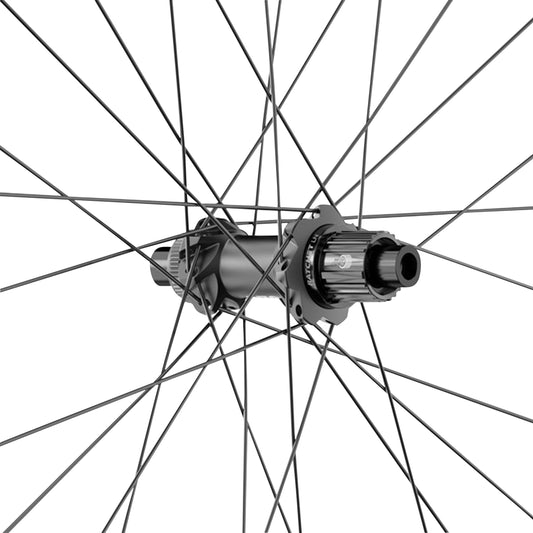 27.5" DT Swiss M1900 Boost disc MTB wheelset, centerlock, tubeless ready, rear, black, Shimano Microspline 12-speed cassette, 12-148 thru-axle, 30C rim, max weight 110kg