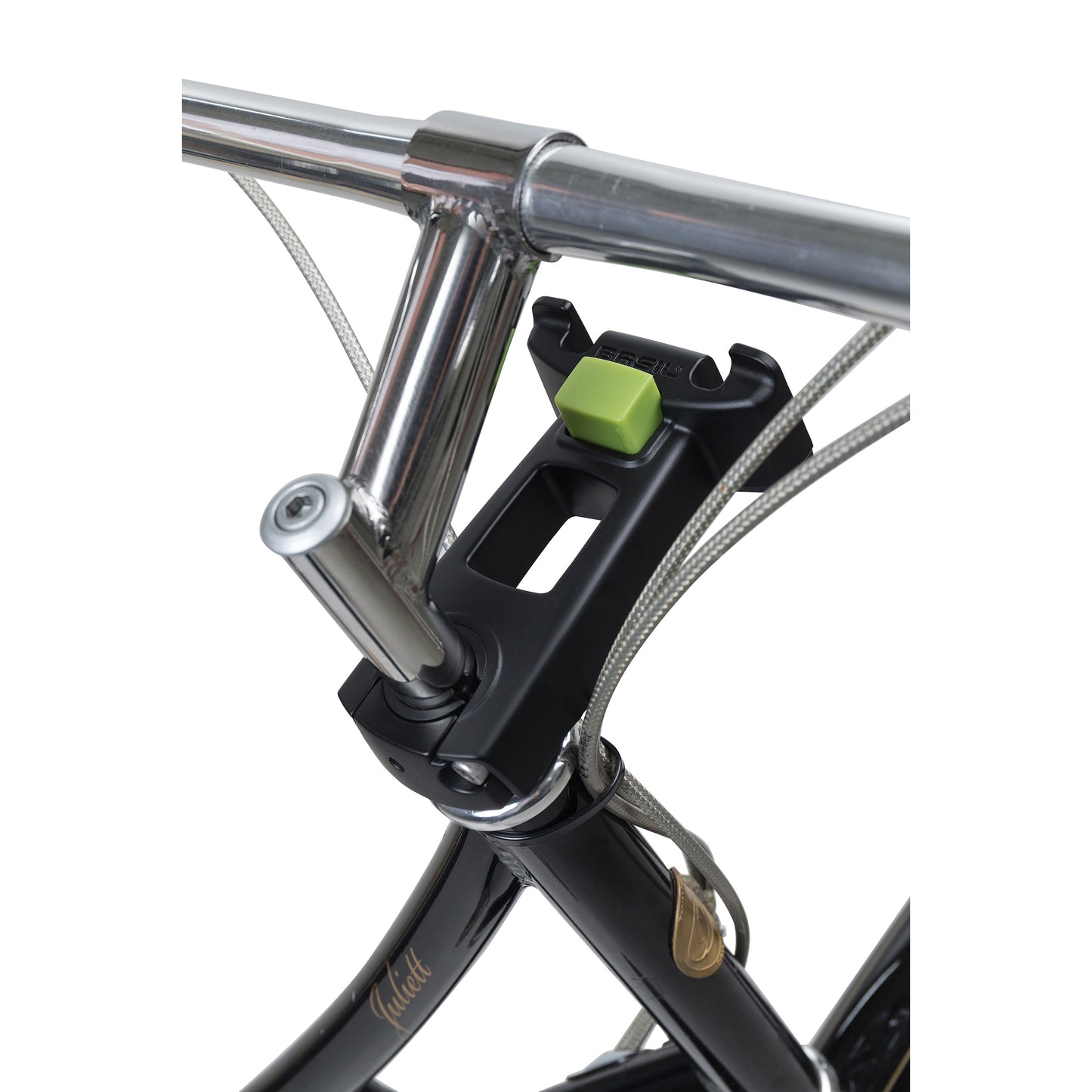 Fixation panier avant Basil Klickfix pour potence